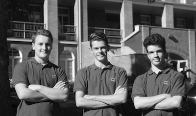 Les fondateurs du Journal La Griffe en ligne, Jean Bernier, Charles Darras et Jean-Gabriel Maheux